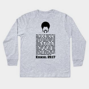 Ezekiel 25:17 Kids Long Sleeve T-Shirt